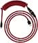 Кабель HyperX USB-A – USB-C, спиральный, 1.37 м Red/Black (6J677AA) - миниатюра 1