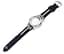Силиконовый ремешок Primo Dart для часов Samsung Galaxy Watch 46 мм SM-R800 Black White - миниатюра 2