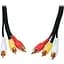 Кабель Atcom Audio-Video 3RCA3RCA 7,5 м пакет - миниатюра 3