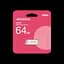 Флеш-накопичувач ADATA USB 3.2 UR 350 64Gb Сріблястий/Beige - мініатюра 2