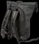 Рюкзак молодіжний проґумований Live in style 18L, чорний, роллтоп, Rolltop-Rucksack - мініатюра 4