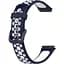 Ремінець Becover Vents Style для Huawei Band 7/Honor Band 7 Blue-White (709442) - мініатюра 1