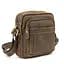 Невеликий шкіряний месенджер коричневого кольору Tiding Bag M39-681DB - мініатюра 1