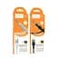 Аудіоадаптер Hoco UPA27 Spirit transparent digital audio conversion cable Type-C 1.2 м сірий - мініатюра 4