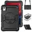 Чохол Rugged 3 Layers броньований протиударний з захистом Lenovo Tab M11 TB330 / Xiaoxin Pad 2024 TB331 Чорний - мініатюра 1