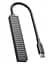 USB-Хаб XO USB Хаб на 4 порти (HUB014B.black) - мініатюра 3
