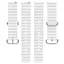 Ремешок силиконовый Primolux Ocean для часов Samsung Galaxy Watch 42 мм SM-R810 White - миниатюра 3