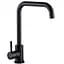 Змішувач для кухні Globus Lux Alpen SBT1-203L-BB 000024953 Чорний матовий - мініатюра 2
