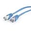 Патч-корд 1 м, FTP, синий, Cablexpert, Cat.5e, CCA, PVC (PP22-1M/B) - миниатюра 1
