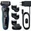Електробритва Braun Series 5 51-B1500s чорно-синя [92517] - мініатюра 1