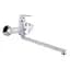 Змішувач для ванної Globus Lux Laguna GLA-0208-7-white Білий - мініатюра 1