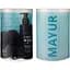 Чоловічий набір Mayur Aqua for men натуральний: шампунь, дезодорант, мочалка - мініатюра 1