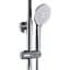 Душова система TOPAZ LOFT TLF 32702-H75-C настінна хромована з одноричажним змішувачем для ванної кімнати - мініатюра 4