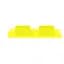 Миска складная Waudog Silicone 385х230х50 мм желтая - миниатюра 2