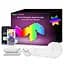 Настінний світильник Smart Triangular Quantum Light SAL-012B Bluetooth USB interface with app 10pcs White - мініатюра 1