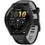 Смарт-часы Garmin Forerunner 265 с черным силиконовым ремешком черного цвета - миниатюра 1