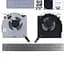 Вентилятор кулер для Lenovo Legion Pro 5, 16IRX8 Type 82WK, (12V CPU fan, FQK8 DFSCL12E06486Y) - мініатюра 3