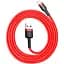 Кабель Baseus Сафули Cable USB to Lightning 2.4A 2m CALKLF-C09 Red - миниатюра 1