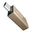 Адаптер Remax RA-USB1 Feliz microUSB-USB Type-C Gold (6954851289807) - мініатюра 1