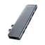 Багатофункціональна док-станція типу-C HAGiBiS USB-C DC7 Gray 04214 - мініатюра 2