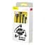 Кабель Baseus MVP 3-in-1 Mobile Game Cable USB для Type-C/Lightning/MicroUSB 3.5A 1.2m CAMLT-WZ01 Black - миниатюра 4