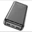 Зовнішній акумулятор Power bank HOCO J100A 20000 mAh Повербанк для телефона / Павербанк Чорний - мініатюра 2