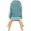 Стільчик для годування Kinderkraft Tixi Turquoise блакитний (00-00158724) - мініатюра 4