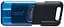 USB Flash Kingston USB 3.2 DT 80M Type-C 128 GB Black/Blue - мініатюра 1