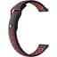 Ремінець DK CDK для Xiaomi Mi Watch Color Sport 22mm Silicone Sport Band Nike (011907) (black / red) - мініатюра 1