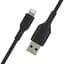 Кабель Belkin Boost Up Charge USB-A to Lightning 1m Black (CAA001BT1MBK) [158791] - миниатюра 4