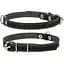 Нашийник Collar одинарний, 32-40х2 см, чорний - мініатюра 1