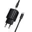 СЗУ Borofone BAS84A Star PD25W (1USB-C) + кабель Type-C to Type-C Black - миниатюра 5
