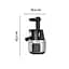Соковитискач Tefal Juice & Clean шнековий 150 Вт сріблясто-чорний (ZC420E38) - мініатюра 6