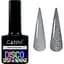 Світловідбиваючий гель-лак Canni Disco 3D flash №557 milky-gray 7.3 мл - мініатюра 1
