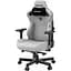 Крісло ігрове Anda Seat Kaiser 3 Fabric Size XL Grey (AD12YDC-XL-01-G-PV/F) - мініатюра 2