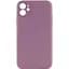 Чохол Silicone Case Full Camera Protective (AA) NO LOGO для Apple iPhone 12 (6.1) Ліловий / Lilac Pride - мініатюра 1