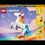Конструктор LEGO Creator Магічний єдиноріг 3 в 1, 145 деталей (31140) - мініатюра 1