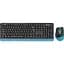 Комплект клавіатура + миша A4Tech Fstyler FG1035 Navy Blue [114631] - мініатюра 1