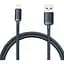 Кабель Baseus Crystal Shine Series Fast Charging Data Cable USB to iP 2.4A 2 м Черный - миниатюра 1