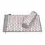 Килимок акупунктурний 4FIZJO Аплікатор Кузнєцова з валиком 72 x 42 см Grey/Pink 4FJ0287 (P-5907739313287) - мініатюра 4