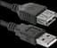 Кабель Defender USB AM-AF подовжувач 1.8 м чорний USB02-06 - мініатюра 3