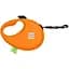 Повідець-рулетка для собак Waudog R-leash з контейнером для пакетів, світловідбивна стрічка, S, до 12 кг, 3 м, помаранчевий - мініатюра 2