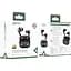 Наушники TWS Acefast W5 hybrid noise reduction black - миниатюра 5