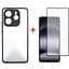 Чехол для мобильного телефона Dengos Kit Xiaomi Redmi Note 14 case Matte + glass (Black) (DG-KM-127) - миниатюра 1
