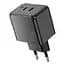 МЗП Hoco CS16A Wish PD20W (1USB-C/1L) Black - мініатюра 3