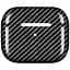 Чохол CasePro Carbon Fiber для AirPods 3 Black - мініатюра 1