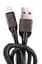 Кабель Dengos USB - Lightning (M/M) 4A 1 м Black (NTK-L-KPR-USB3-BLACK) - мініатюра 1