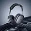 Наушники беспроводные Hoco W55 Plus happiness ANC noise reduction серые - миниатюра 4