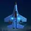 Самолет на радиоуправлении SCHE HW33 New Foam Blue - миниатюра 2