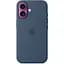 Чохол до мобільного телефона Apple iPhone16 Silicone Case with MagSafe - Denim (MYY23ZM/A) - мініатюра 4
